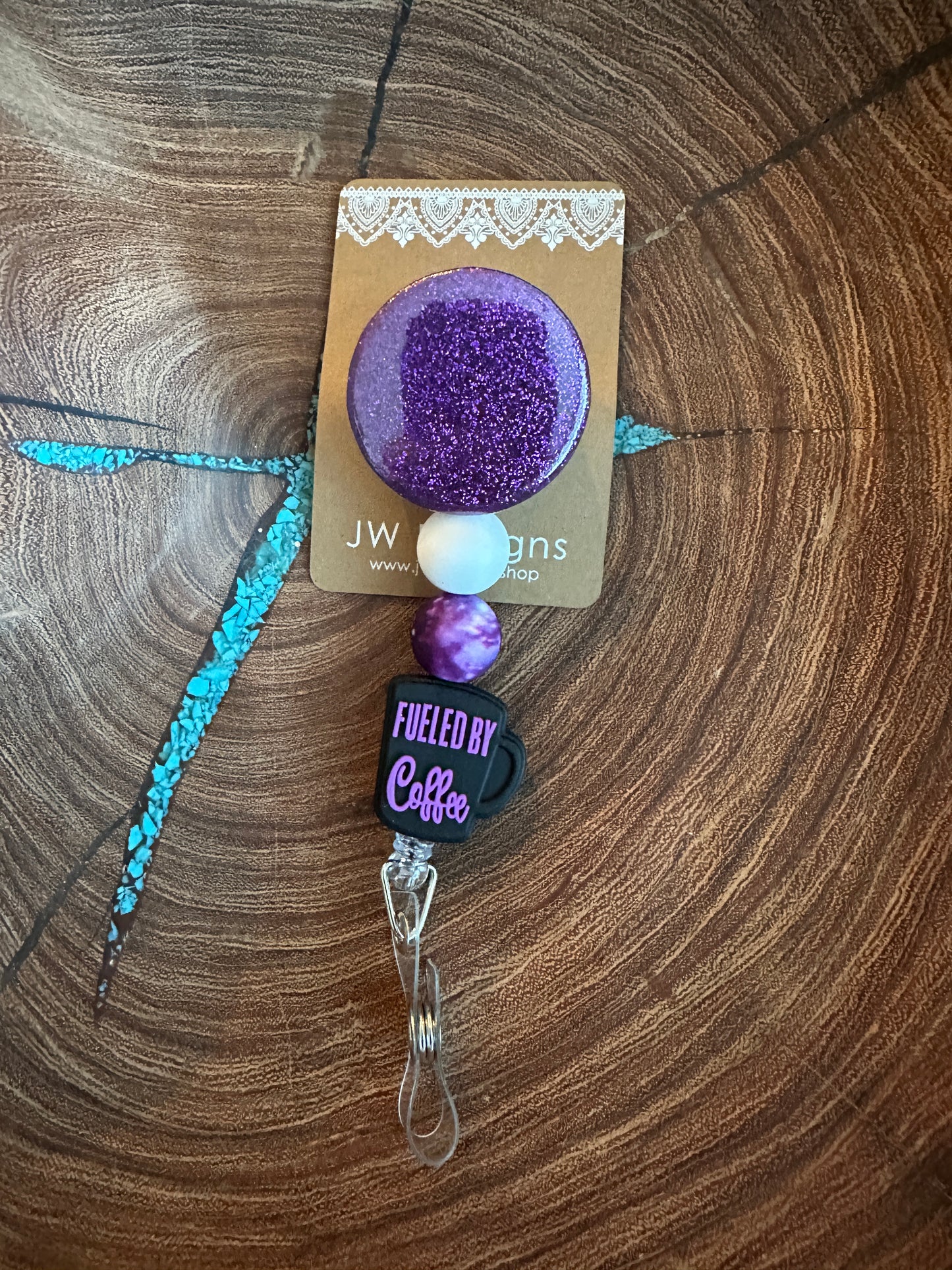 Badge Reels -Glitter