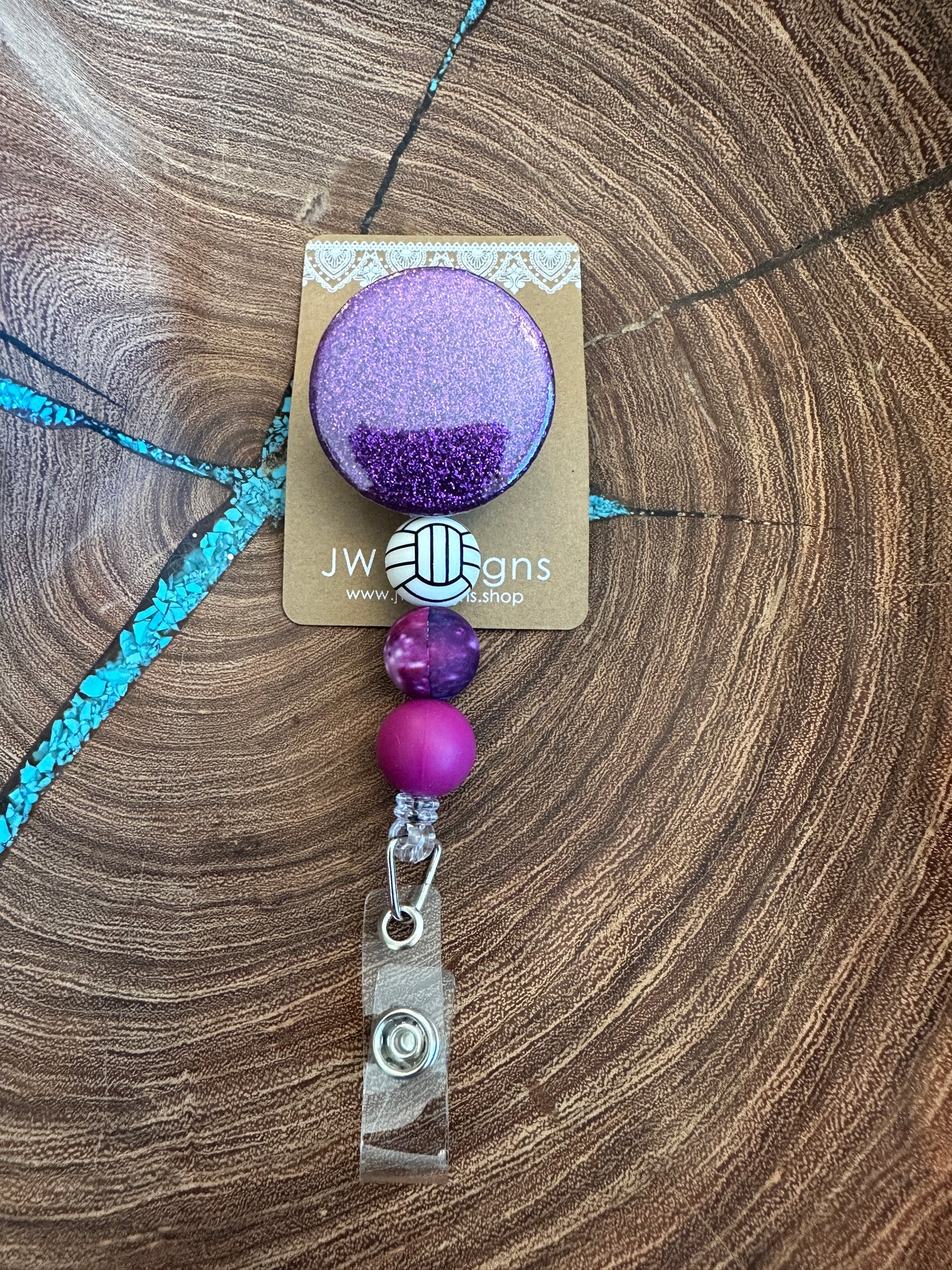 Badge Reels -Glitter