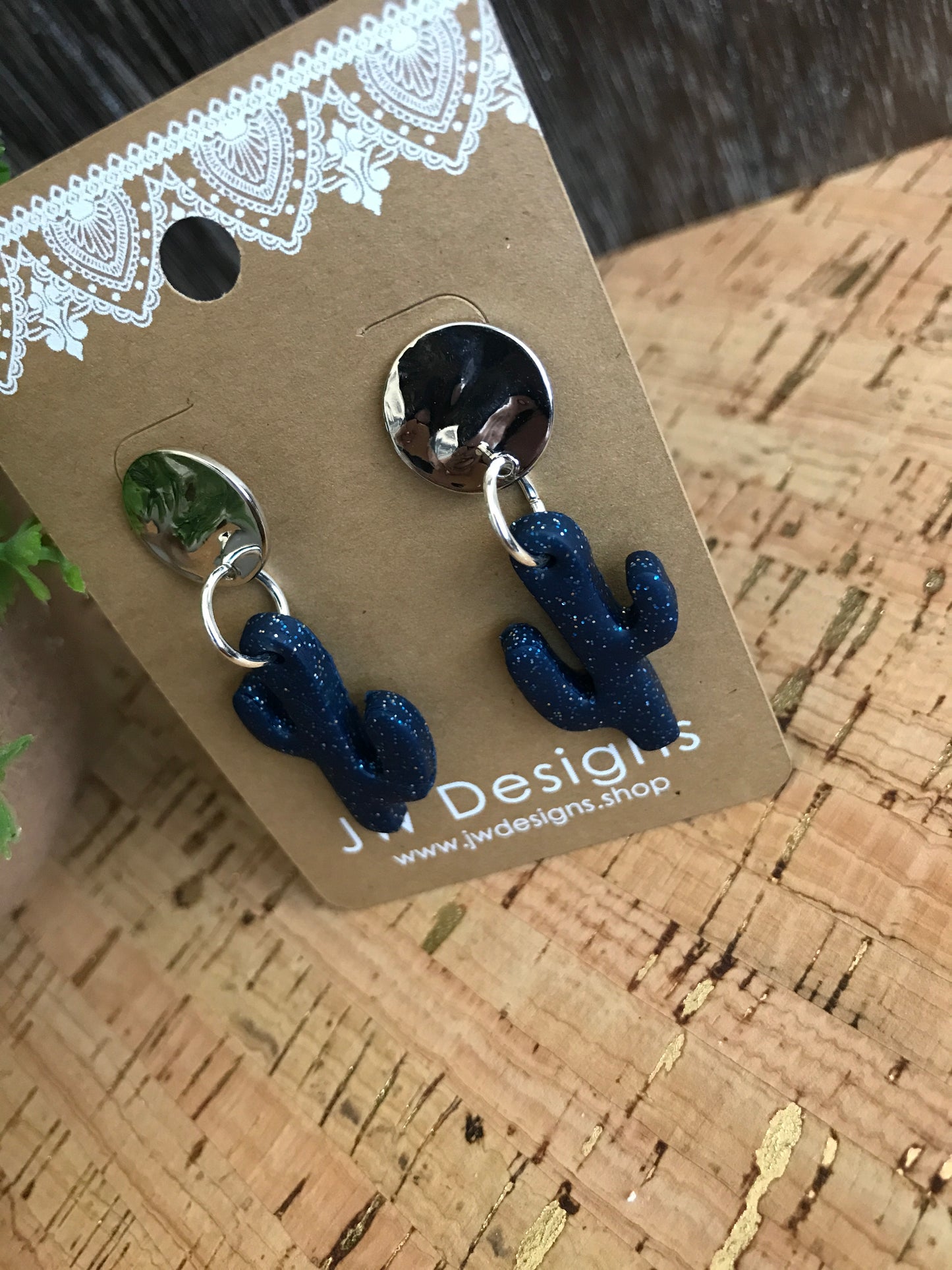 Polymer clay earrings