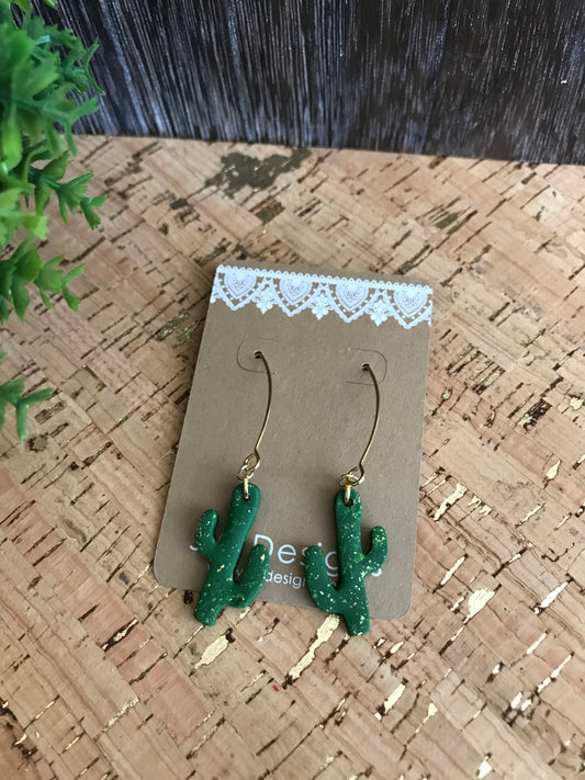 Polymer clay earrings