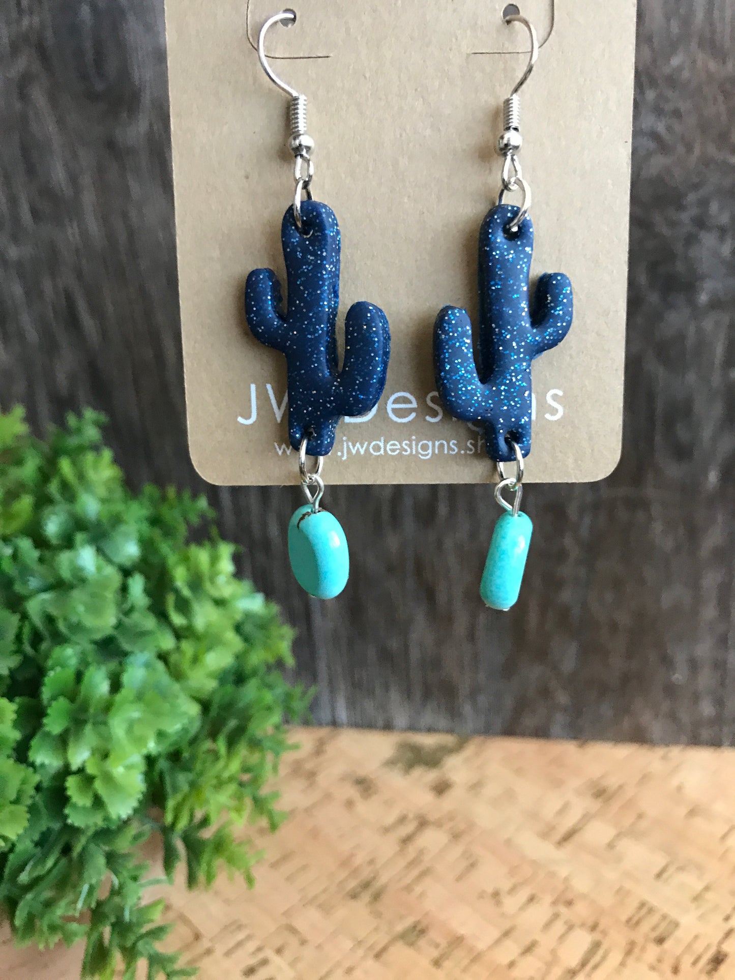 Polymer clay earrings